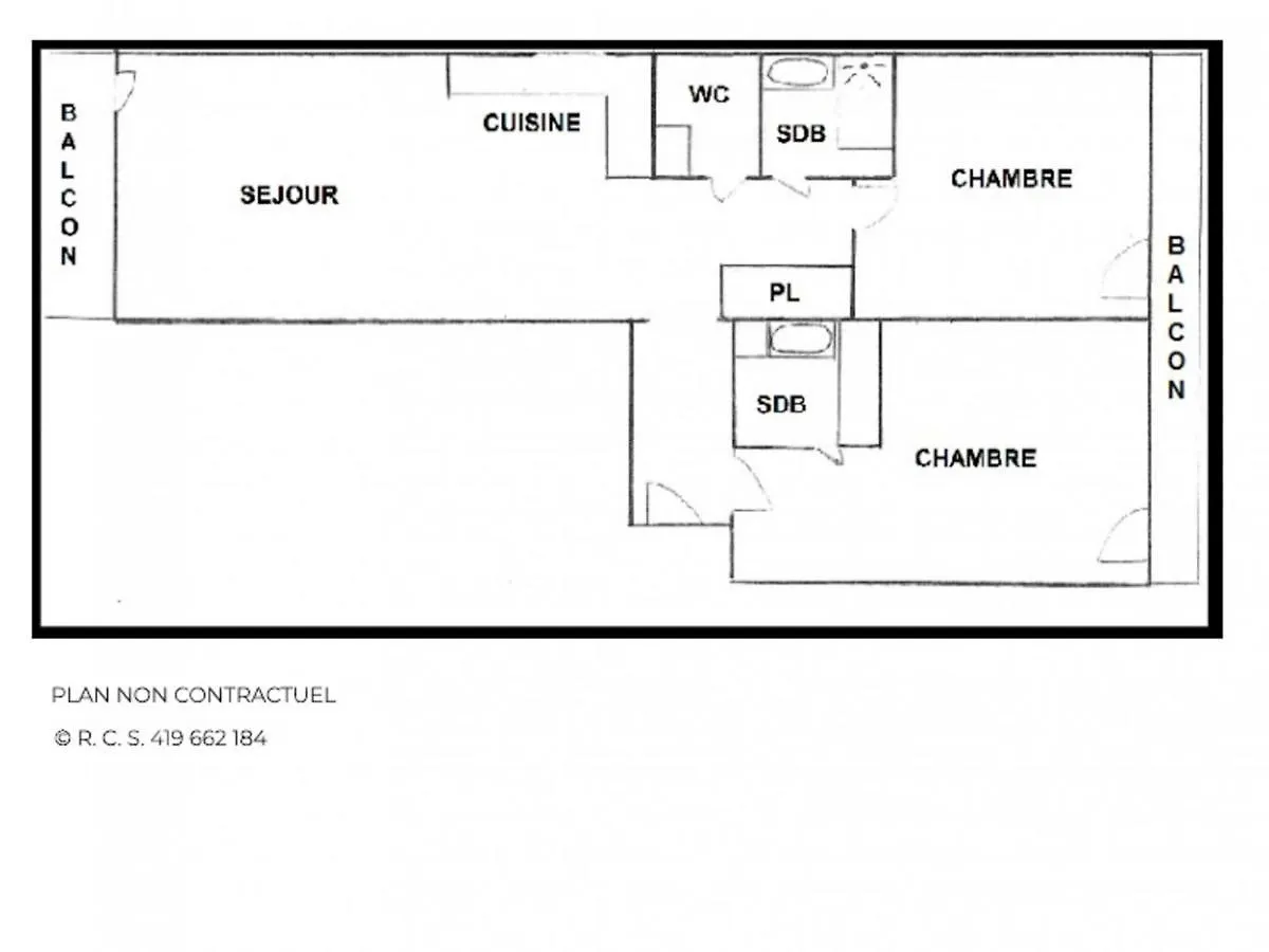 Appartement Renove 3 Pieces Pour 6 Pers, Balcon, 2 Sdb, Proche Ascenseur, Skis, Qualite 4 Flocons - Fr-1-452-203 Saint-Martin-de-Belleville 0*,