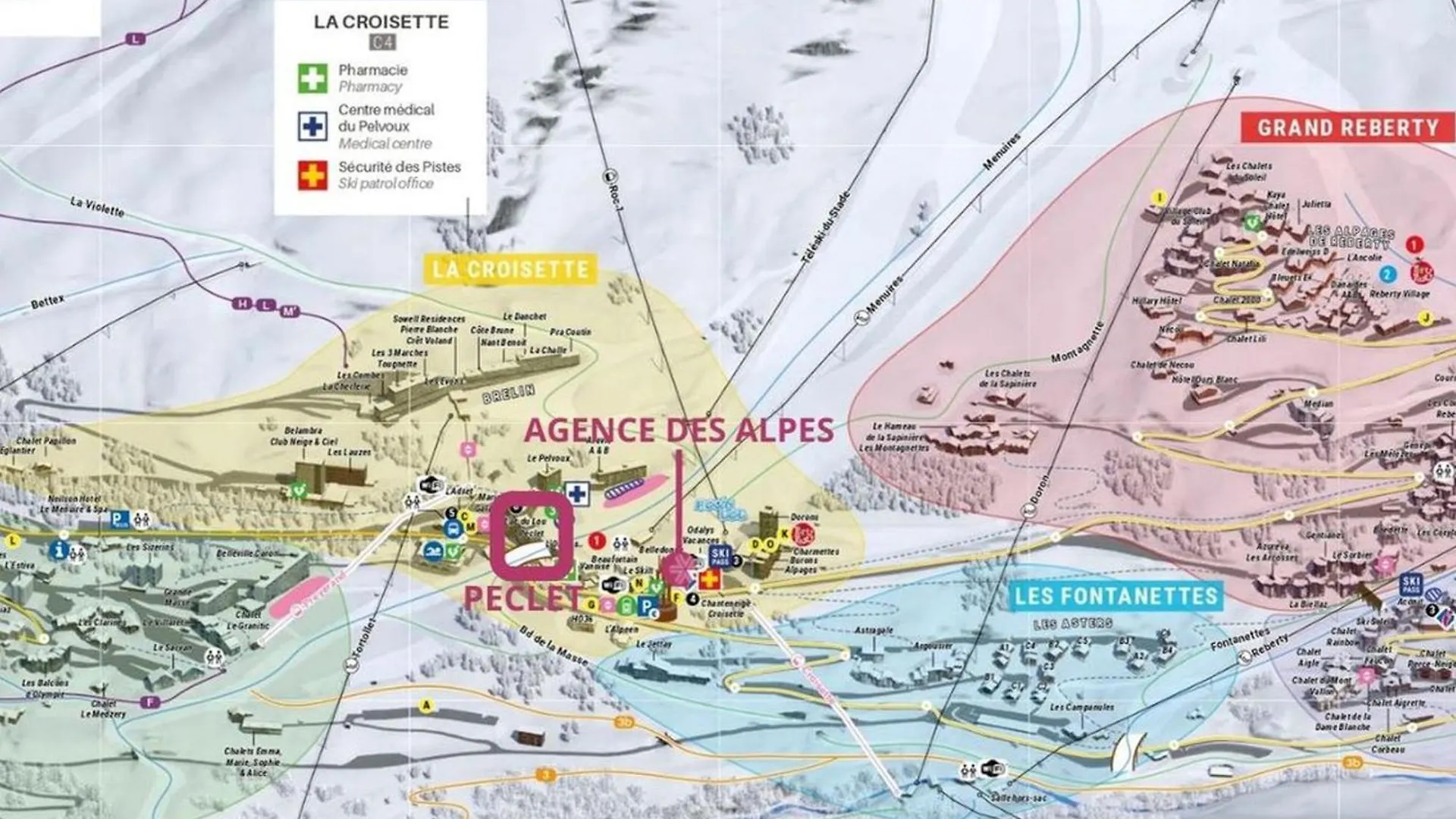 Appartement Renove 3 Pieces Pour 6 Pers, Balcon, 2 Sdb, Proche Ascenseur, Skis, Qualite 4 Flocons - Fr-1-452-203 Saint-Martin-de-Belleville Apartment